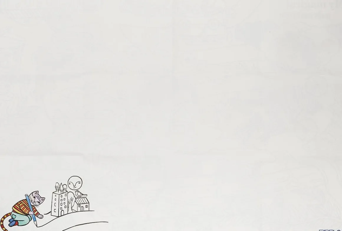 My Magical Adventure Large Colouring Sheet