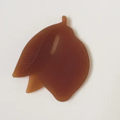 100% Natural Rubber Lemon Fruit Teether