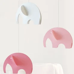 Olephants Mobile | Pastel