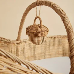 Olli Ella Dinkum Doll Acorn Rattle/Hanging Rattle