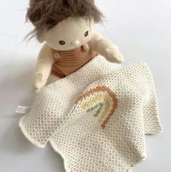 Olli Ella Dinkum Doll Rainbow Blanket