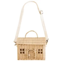 Olli Ella Rattan Casa Bag | Straw