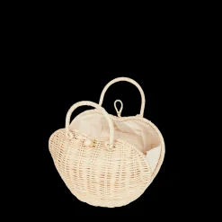 Olli Ella Rattan Luvya Bag | Straw