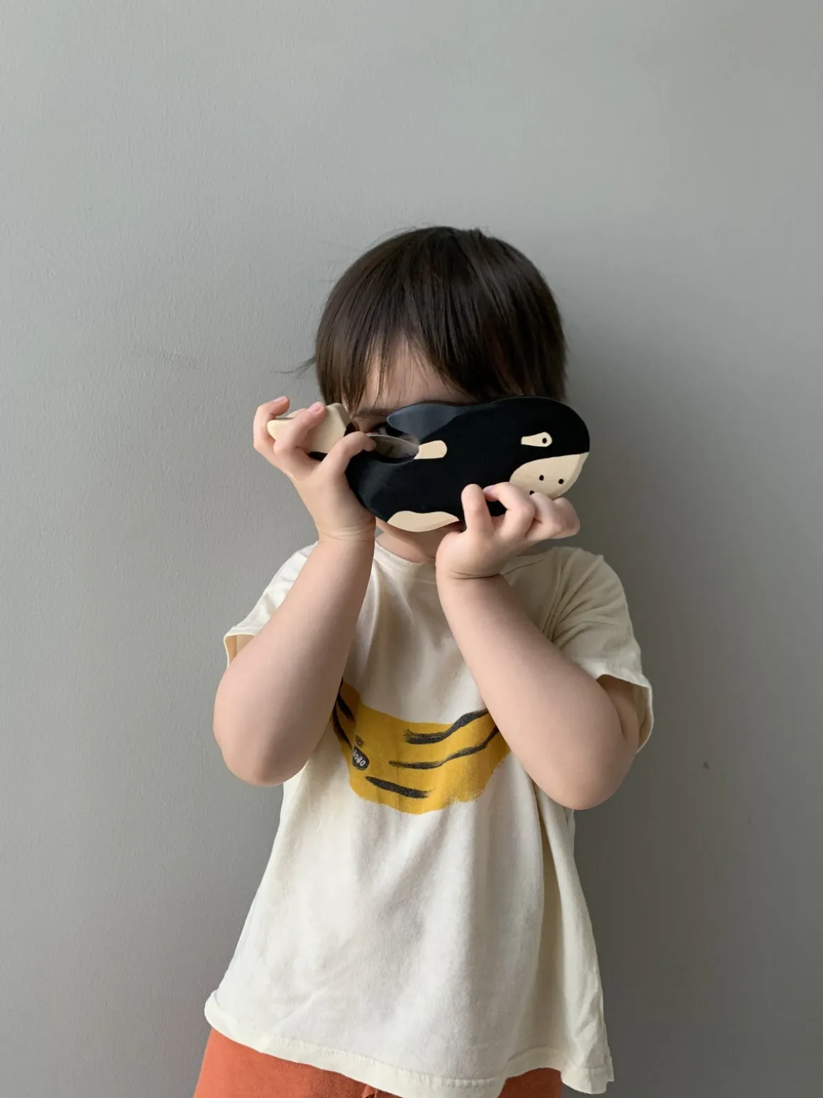 Orca Whale Wooden Figure