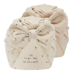 Organic Cotton 2 Pack Bambi Bonnet | Petales / Smoke Grey