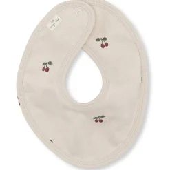 Organic Cotton Bib | Cherry Blush