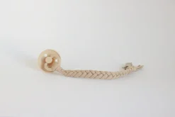 100% Organic Cotton Braided Pacifier Clip By Oh Dubidu