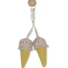 Organic Cotton Ice Cream Clip Toy