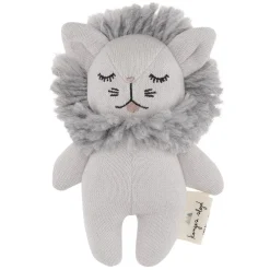 Organic Cotton Mini Lion Rattle