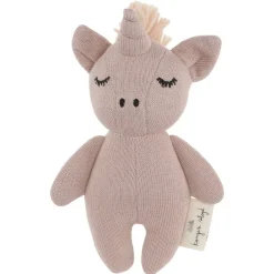 Organic Cotton Mini Unicorn Rattle
