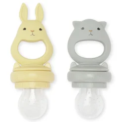 2 Pack Silicone Fruit Feeding Pacifier | Topanga Beach/Limonade