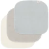 3 Pack Terry Wash Cloths | Silver Lining