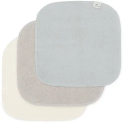 3 Pack Terry Wash Cloths | Silver Lining