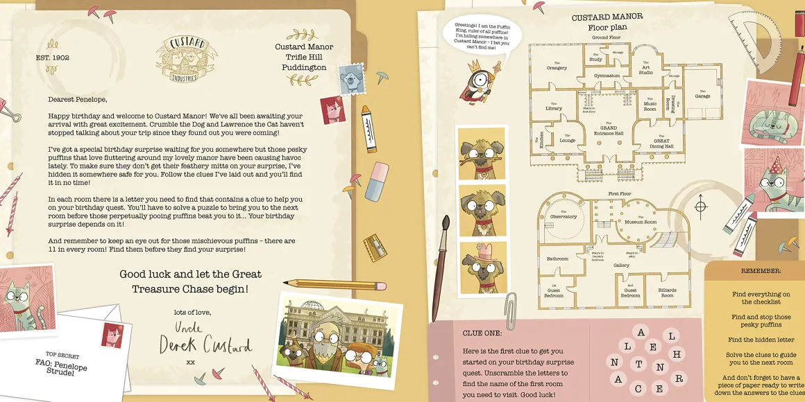 Penelope Strudel | And the Birthday Treasure Hunt