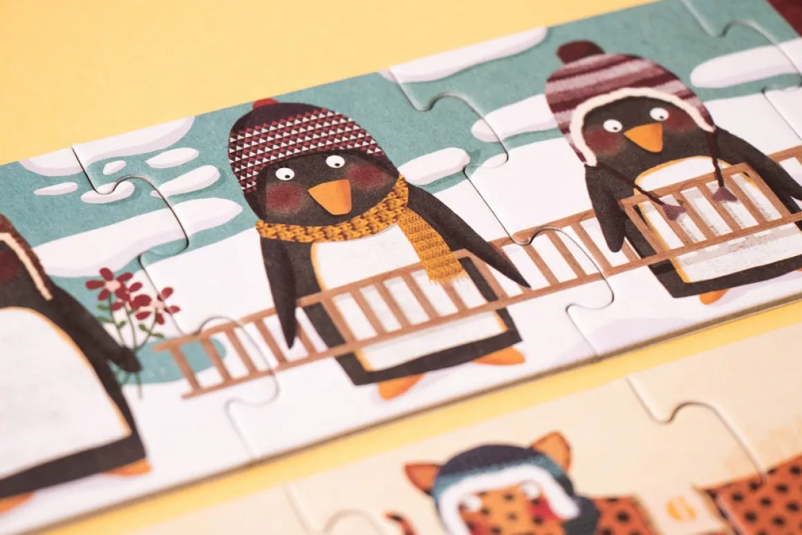 10 Penguins Number Puzzle