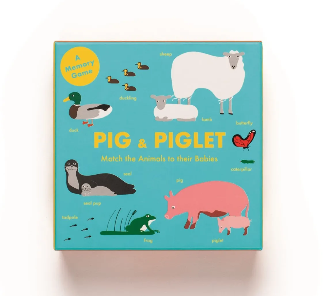 Pig and Piglet Matching Game by Laurence King