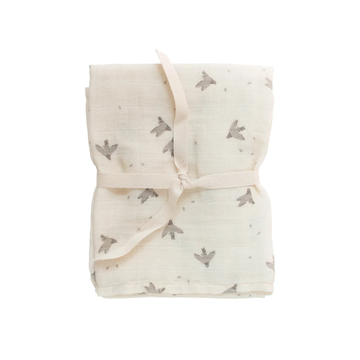 Pigeons Muslin Swaddle Blanket by Main Sauvage