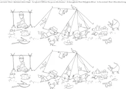 40 Placemats to Colour In