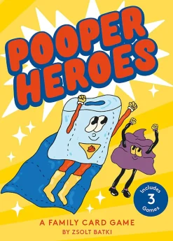 Pooper Heroes | A Family Card Game