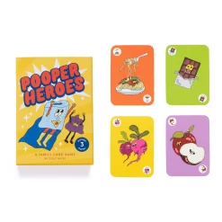 Pooper Heroes | A Family Card Game