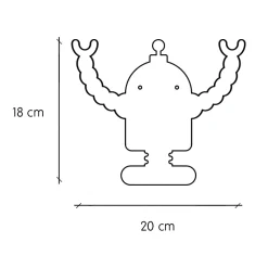 R2 Robot Wall Hook by Tresxics