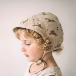 Rabbits Wide-brimmed Bonnet by Main Sauvage