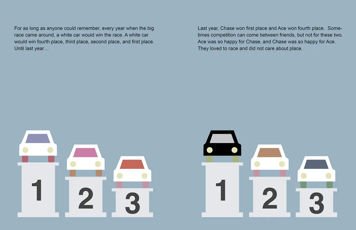 Race Cars | A children's book about white privilege