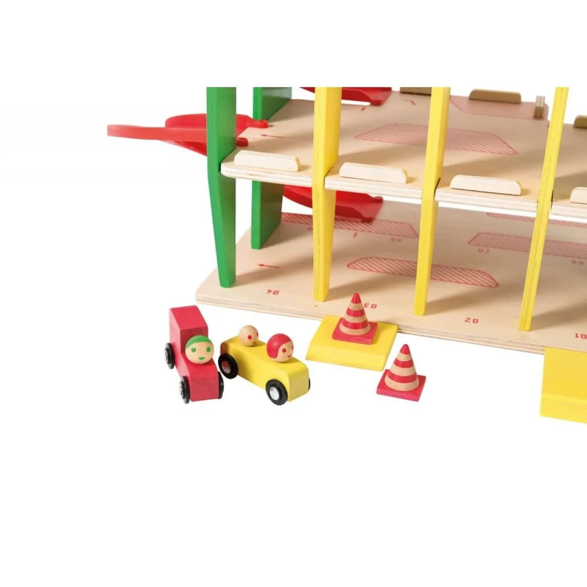 Retro Wooden Garage Large