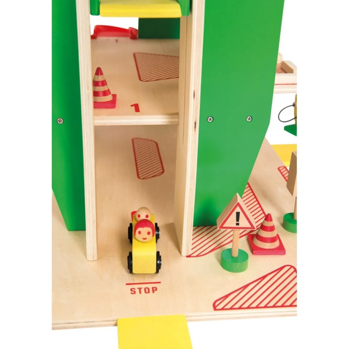 Retro Wooden Garage Large