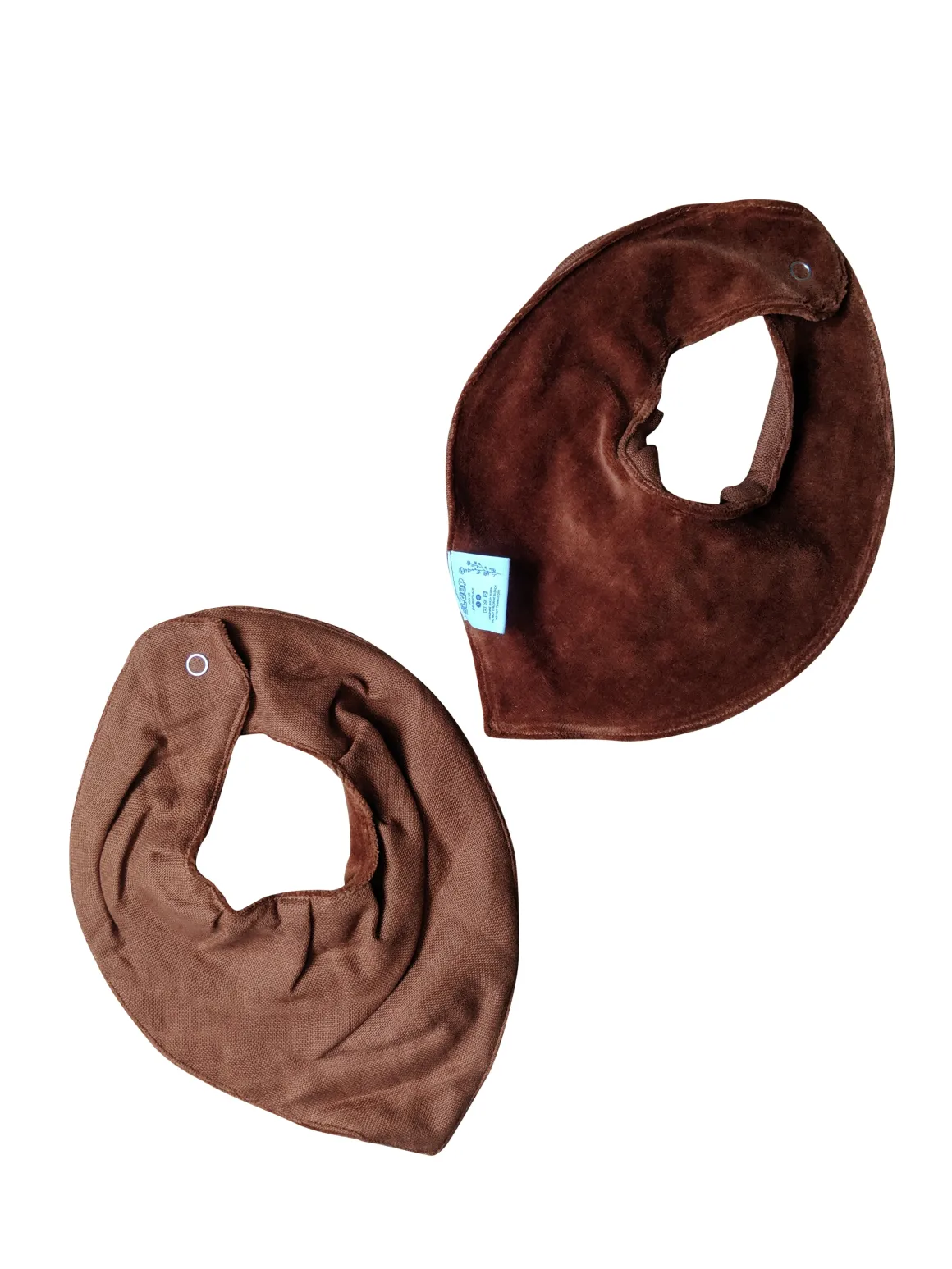Reversible Organic Teething Bibs | Multiple Colours