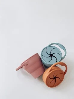 Rust Silicone Snackie Cup