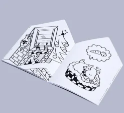 Santa's Workshop Coloring Book