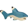 Shark Wooden Figure