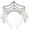 Silver Cobweb Headband
