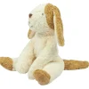 Small Floppy Animal Dog | White & Beige