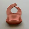 Solid Silicone Bib in Clay by Rommer