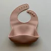 Solid Silicone Bib in Nude by Rommer