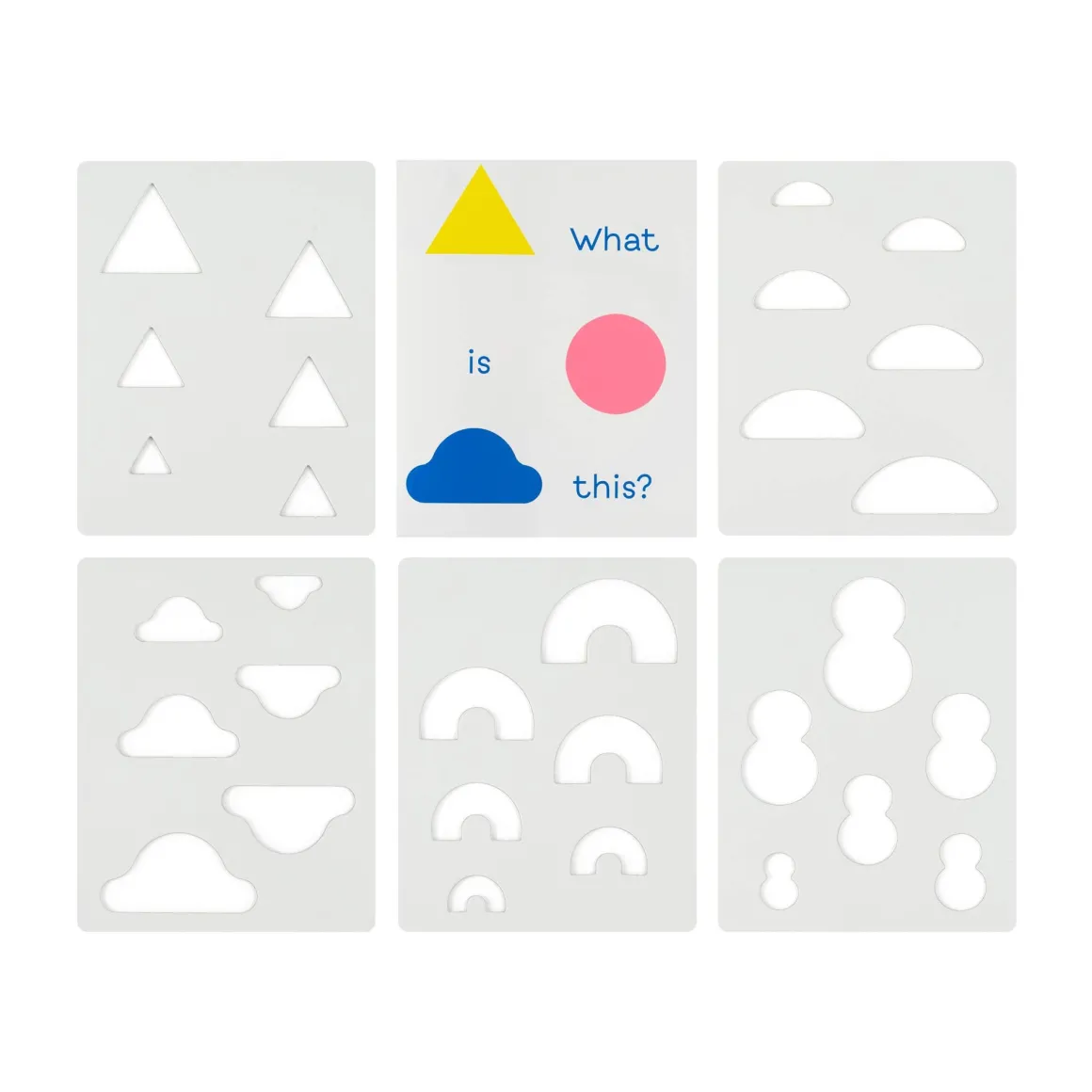 Stencil Kit: Make Art with Six Stencil Sheets