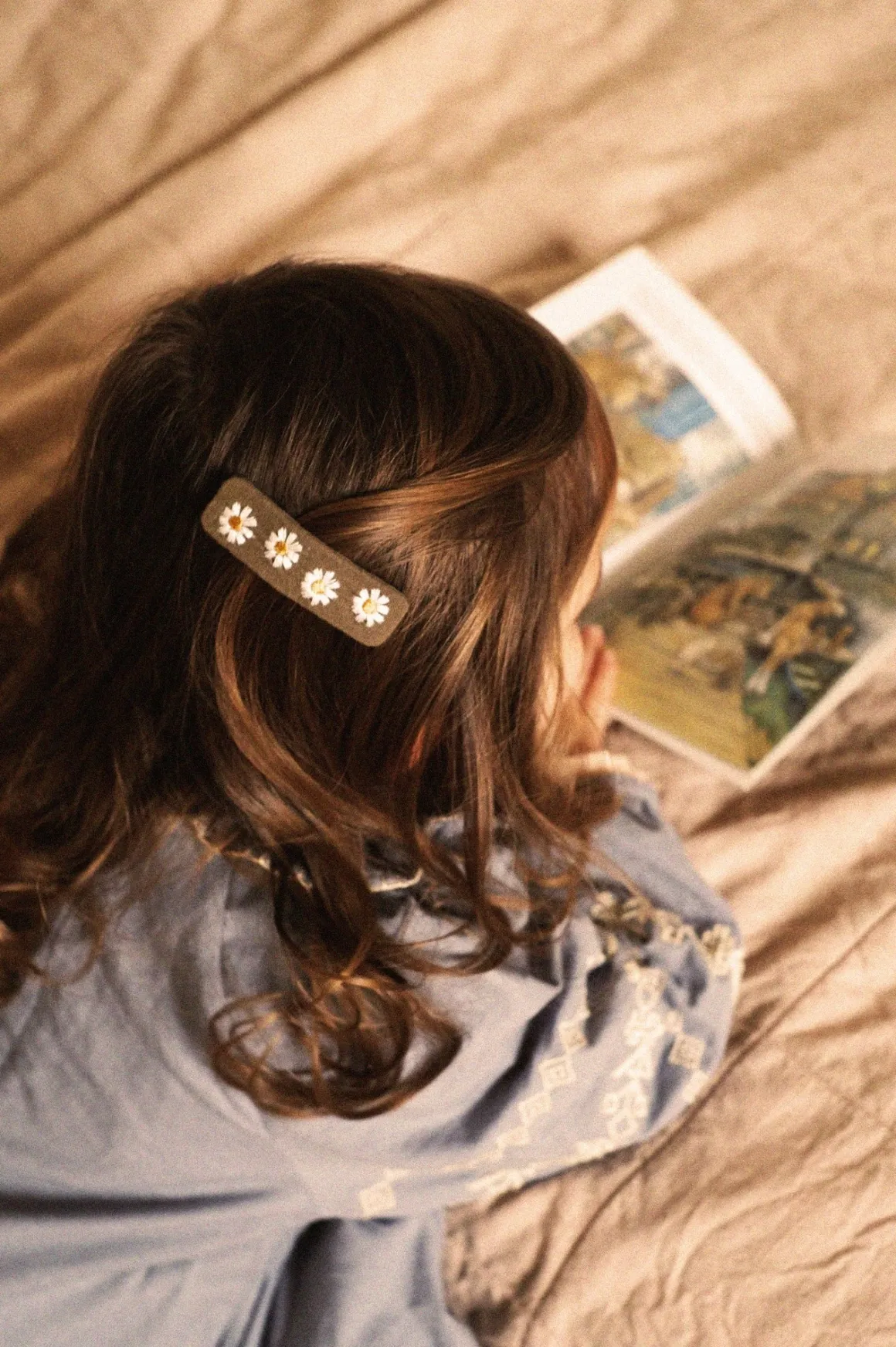 Taupe Hair Clip Set