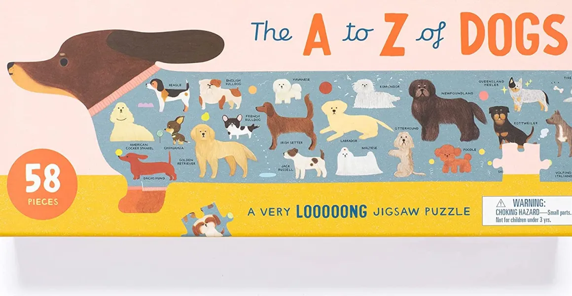 The A to Z of Dogs | A Very Looooong Jigsaw Puzzle