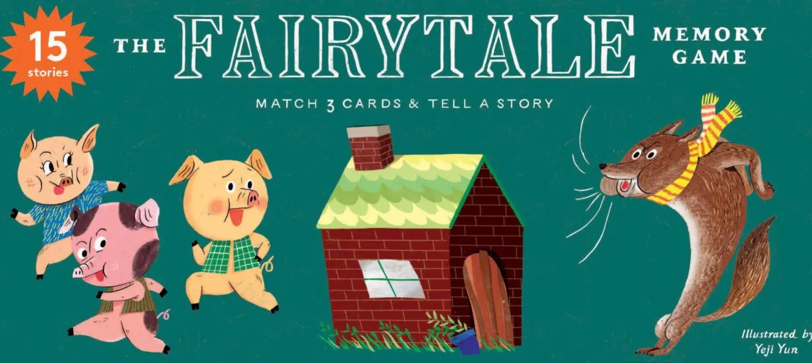The Fairytale Memory Game - Match 3 cards & tell a story