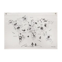 The World Map by Rose in April