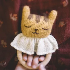 Tiger Teething Ring by Main Sauvage