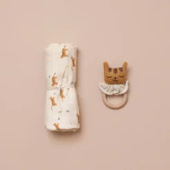 Tiger Teething Ring by Main Sauvage