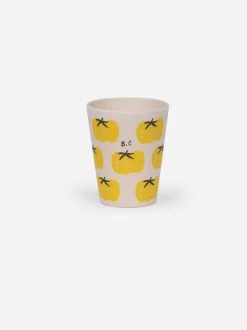 Tomato Design Bamboo Cups Set