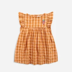 Vichy Woven Organic Cotton Baby Dress