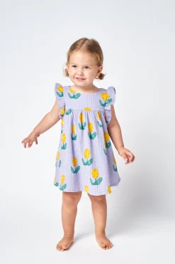 Wallflowers All Over Woven Organic Cotton Baby Dress