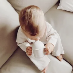 Wheat Straw Sippy Cup in Oat