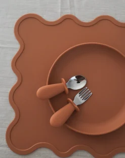 Wiggly Placemat | Cinnamon