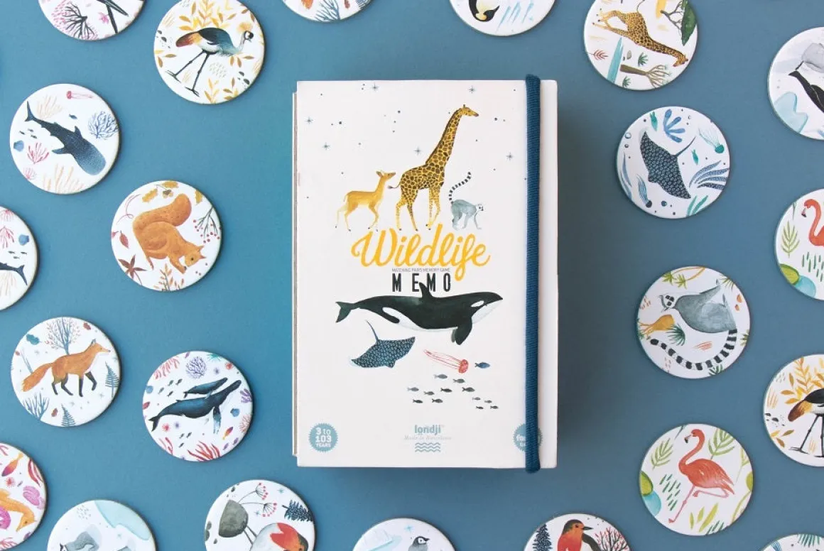 Wildlife Memo Game